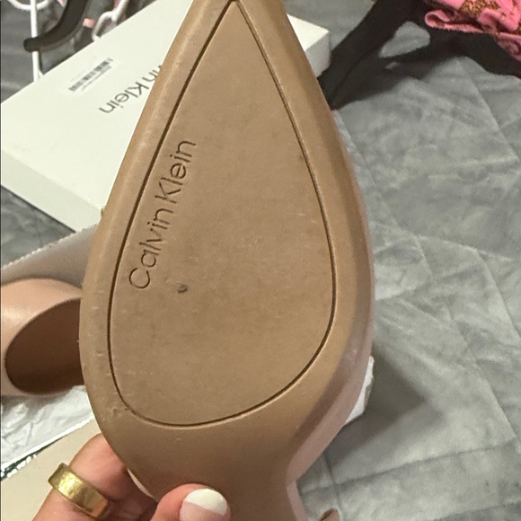 Calvin Klein Women's Blush Heels - Picture 3 of 3
